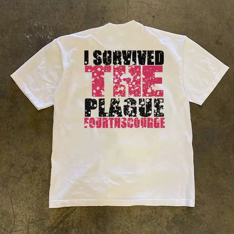 パンクピンクロゴTシャツ