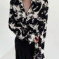 marble black white  shirt gtm15141