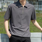 シンプルジップサマーTシャツ gm5231