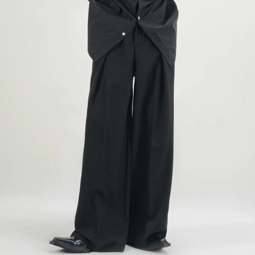 tak pleats slacks gm15148