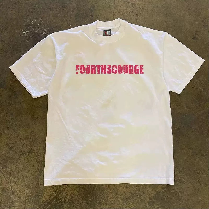 パンクピンクロゴTシャツ