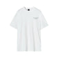 シンプルレターラウンドネックTシャツ  gm2680