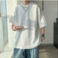 ステッチカラーワッフルTシャツ gm4302