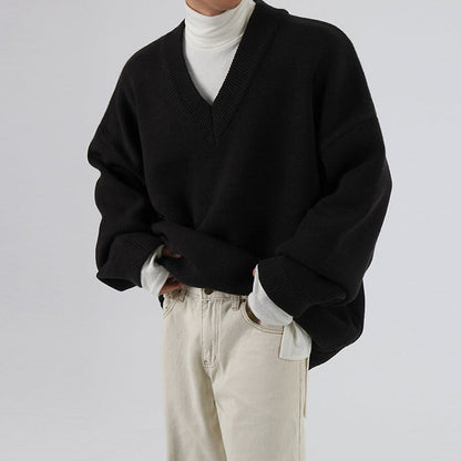 korean loose vneck knit gm5024