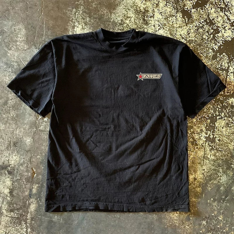 バックプリントロゴTシャツ