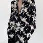 marble black white  shirt gtm15141