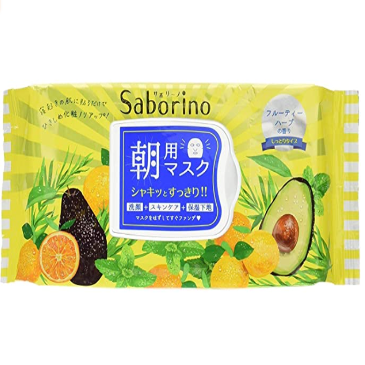サボリーノ 朝用マスク 目ざまシート 32枚